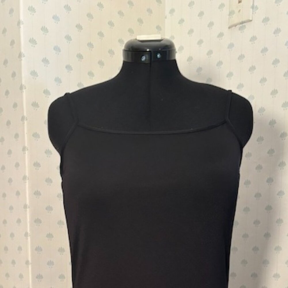 The Limited 90's Vintage Spaghetti Strap Ankle Length Sheath Dress - Black - M